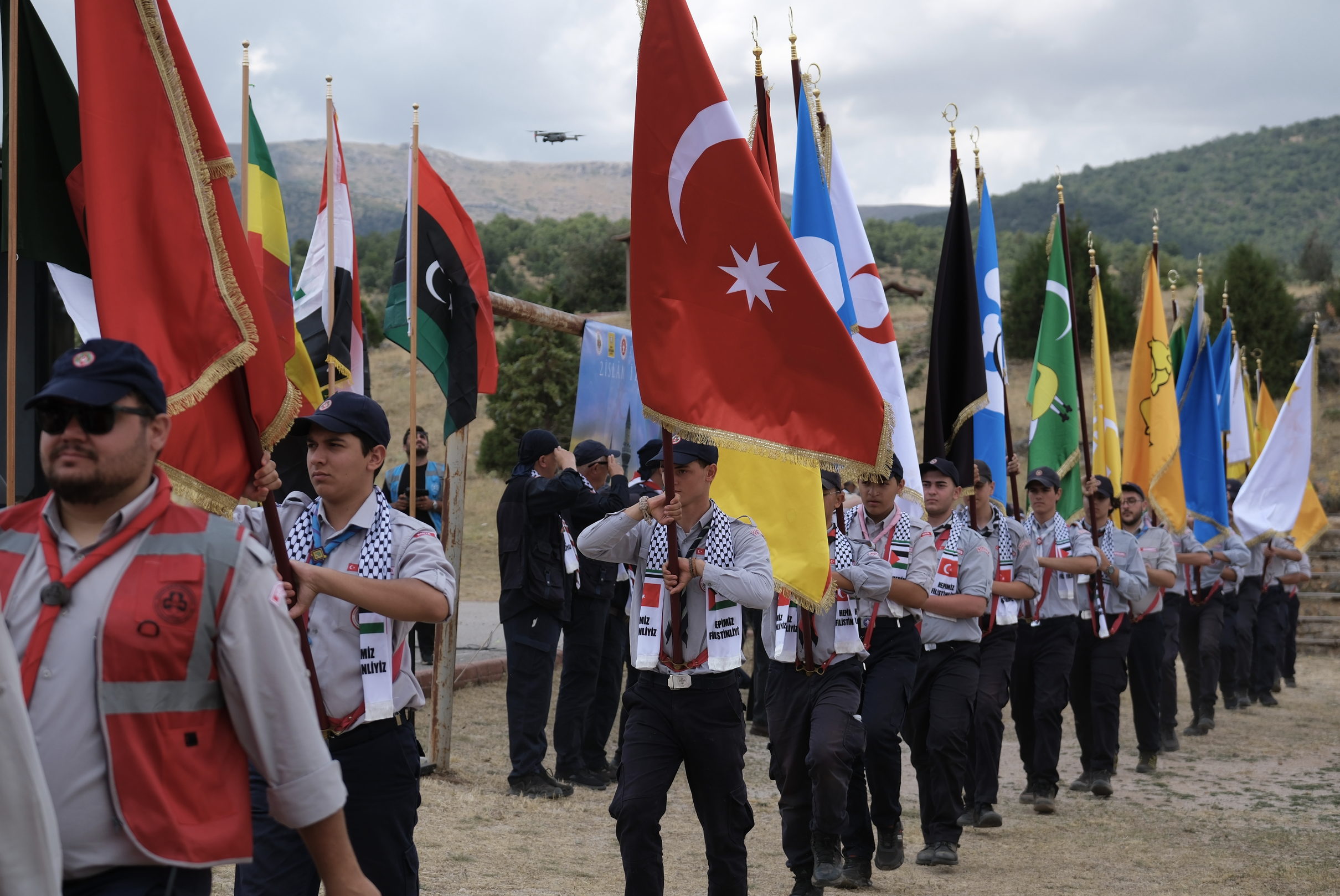Konya’da 16 ülkeden 2 bin izciyi buluşturan dostluk kampı düzenlendi<