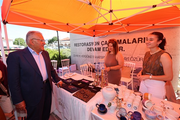 Başkan Büyükkılıç, girişimci kadınlarla buluştu<