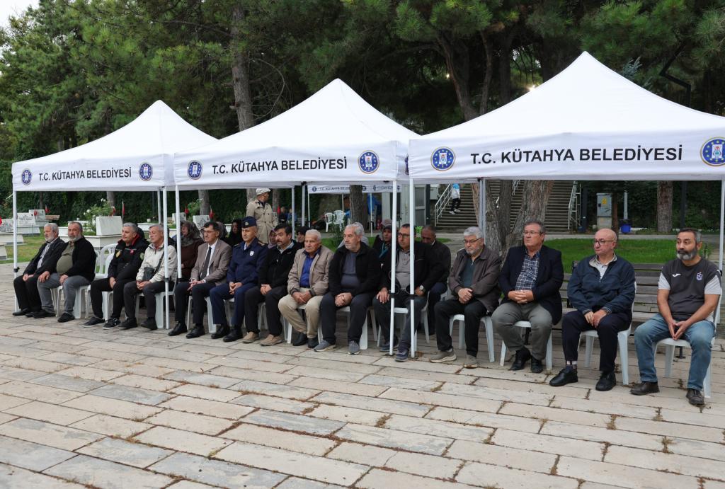 Kütahya’da şehitler ve gaziler için Kur’an-ı Kerim tilaveti ve mevlit programı düzenlendi