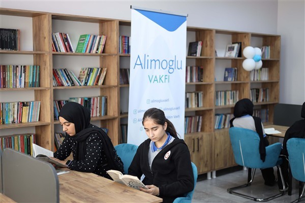 Alimoğlu Vakfı Kütüphanesi’nin yedincisi Şanlıurfa’da açıldı<
