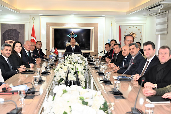 Batman Sera Organize Tarım Bölgesi Projesi Değerlendirme Toplantısı yapıldı