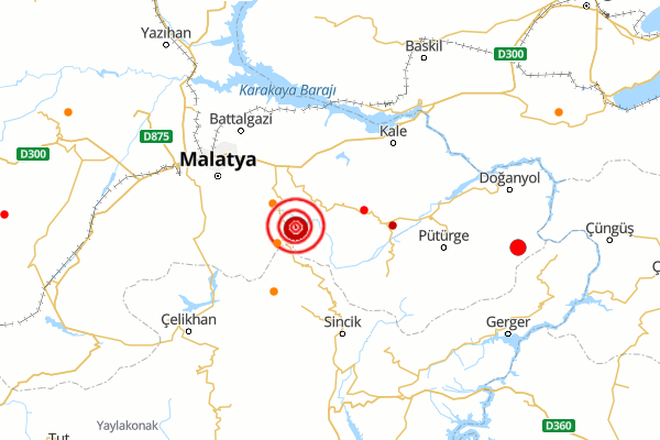 Malatya'da deprem