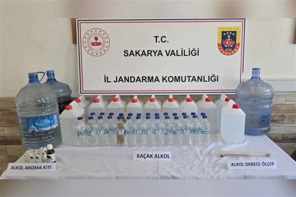 Karasu’da sahte içki operasyonu<