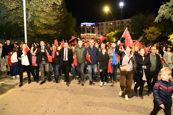 Keşan’da Cumhuriyet’in 102. yılı kutlandı<