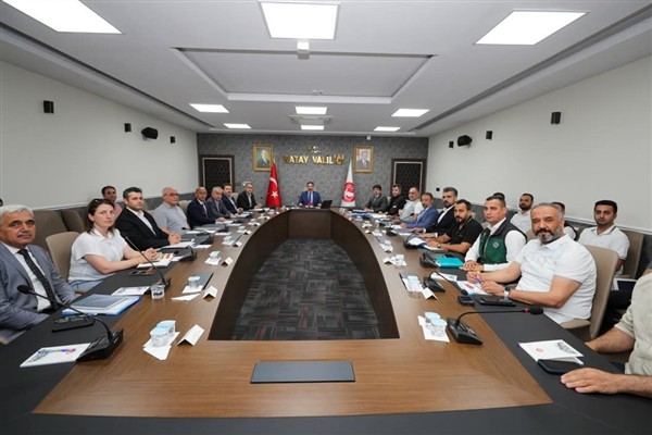 Hatay’da “Yatırımları Değerlendirme Toplantıları” yapıldı <