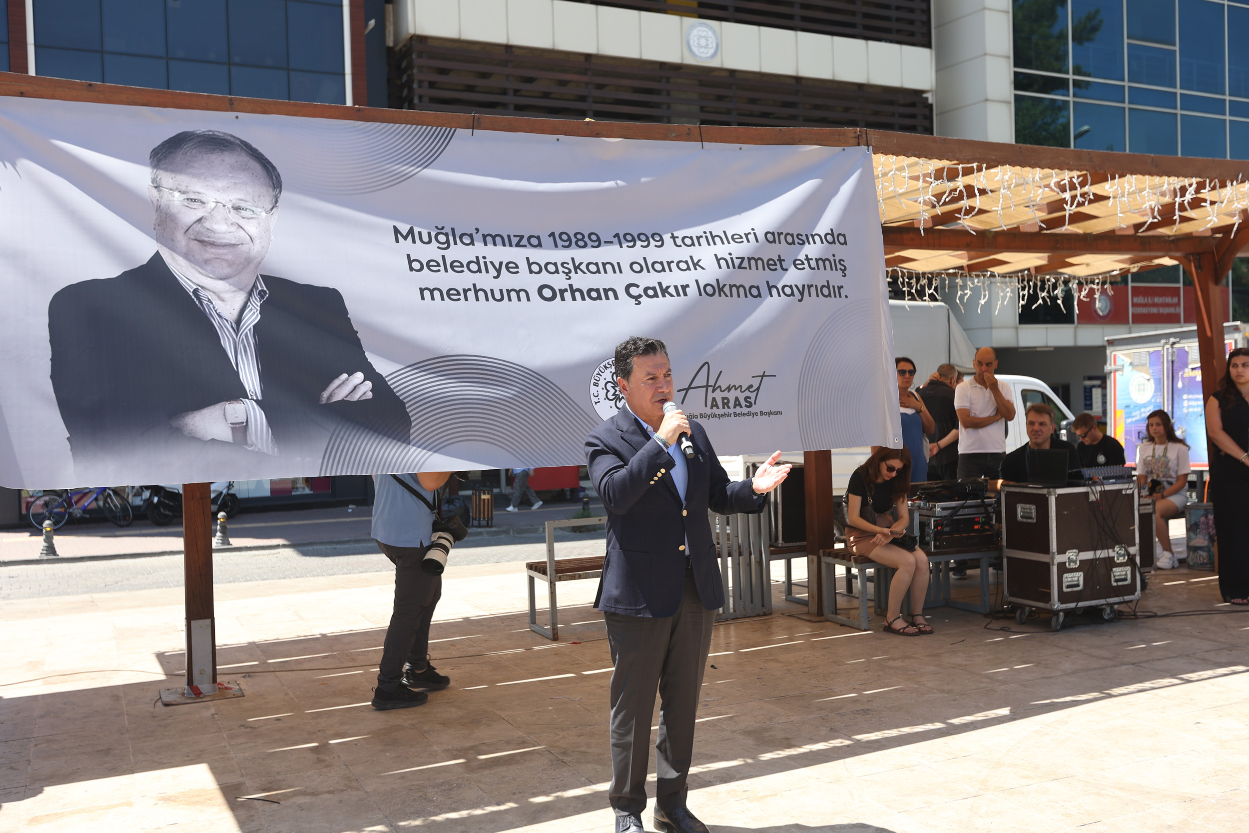 Eski belediye başkanı Orhan Çakır’ın adı Menteşe’de ölümsüzleşti<