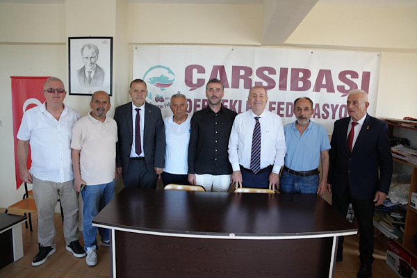 Özdağ, Çarşıbaşı Dernekler Federasyonu’nu ziyaret etti<