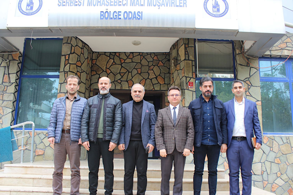 Batman Defterdarlığı'ndan meslek odalarına ziyaret