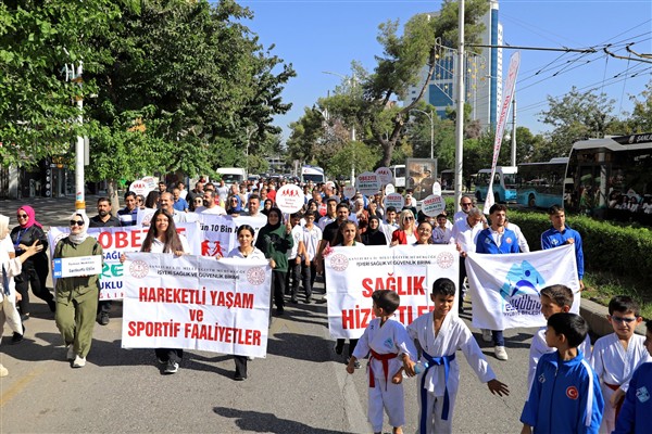 Şanlıurfa'da Dünya Yürüyüş Günü etkinliği 