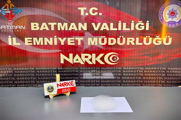 Batman’da 175 gram uyuşturucu ele geçirildi<