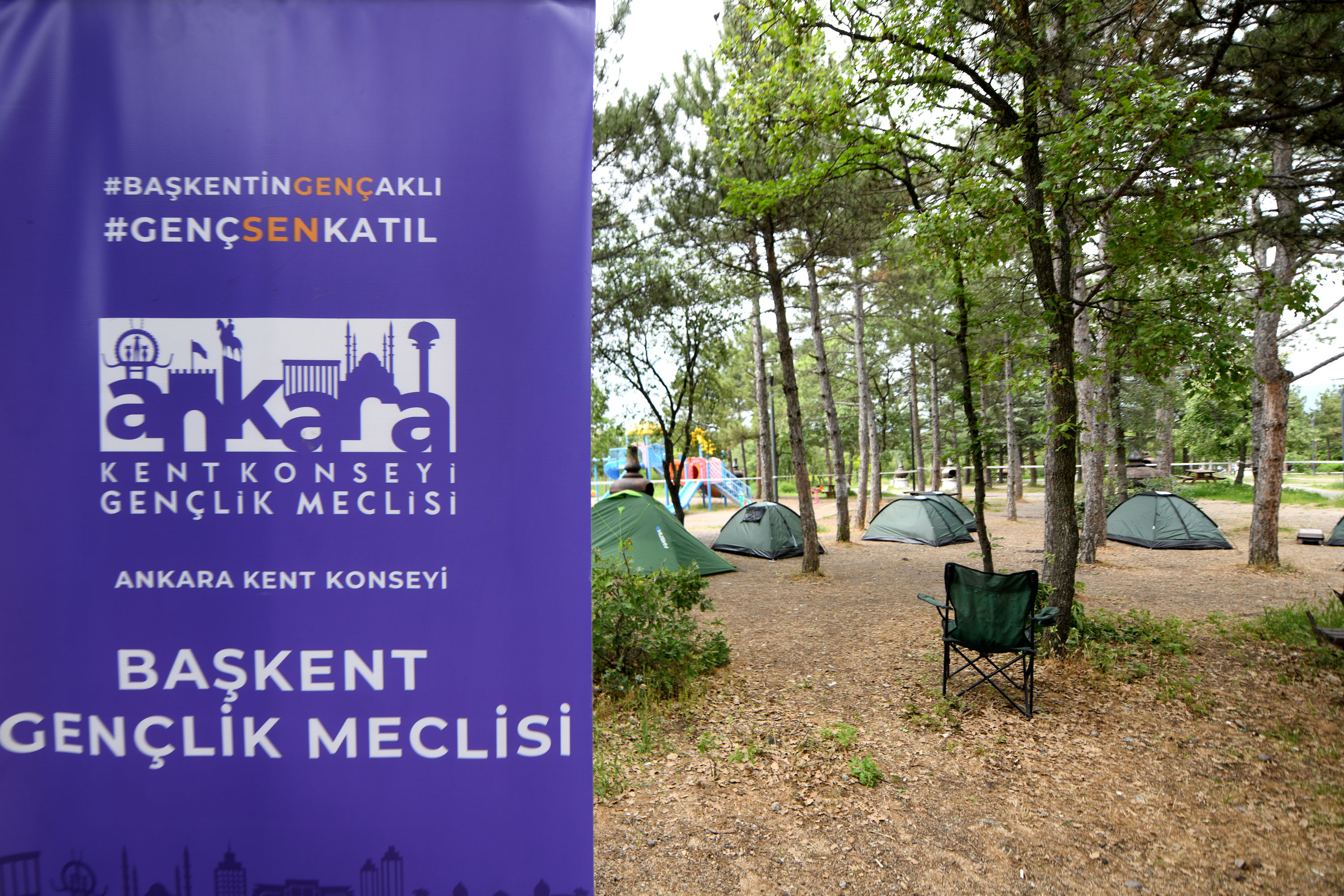 Ankara Kurtboğazı Barajı’nda kamp düzenlendi