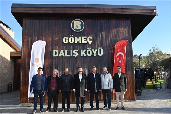 Balıkesir'de Türkiye'nin ilk Dalış Köyü hizmete girmeye hazırlanıyor