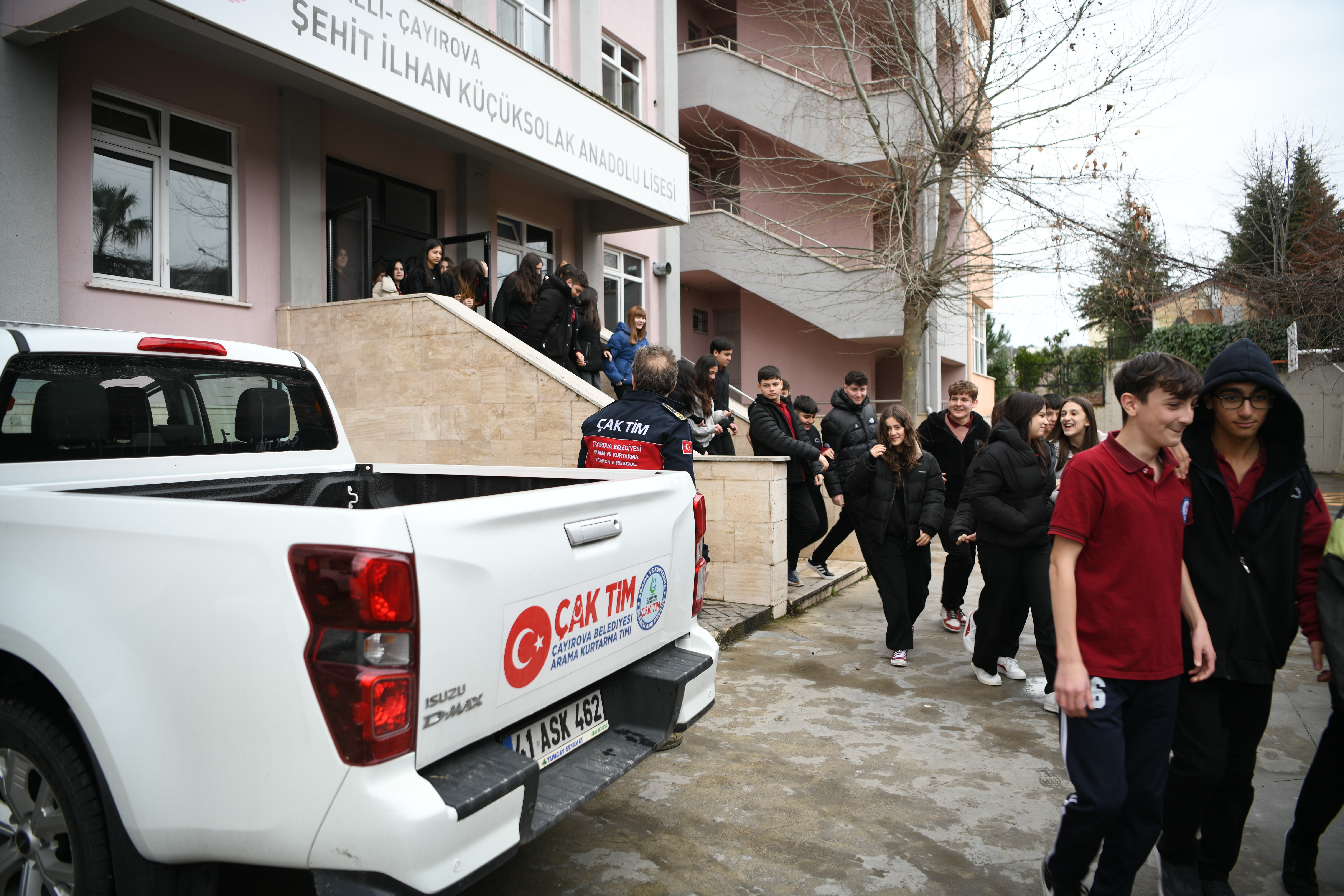 ÇAK-TİM’den 7 bin 500 öğrenciye afet farkındalık eğitimi<