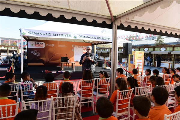 Osmangazi Kitap Fuarı devam ediyor<