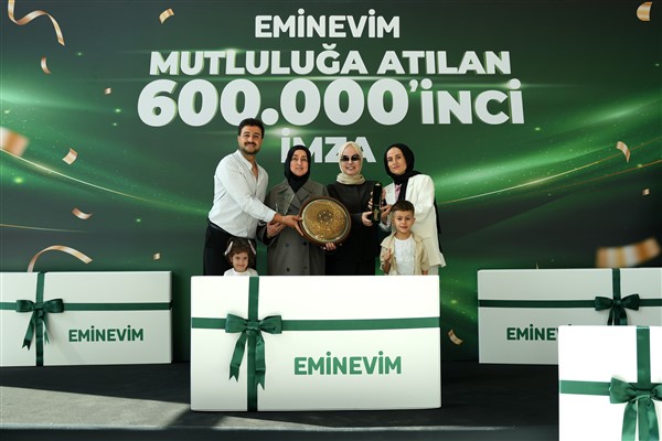 Eminevim’den 600 bininci teslimatla tarihi rekor  <