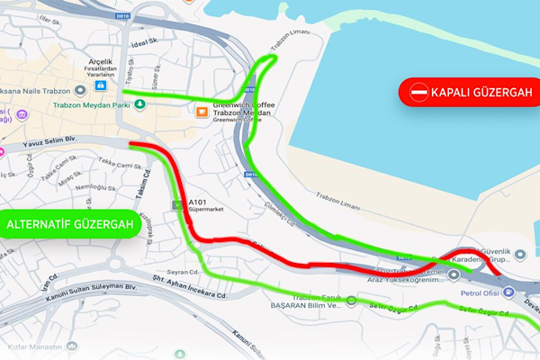 Büyükşehir'den sürücülere yol kapatma uyarısı<