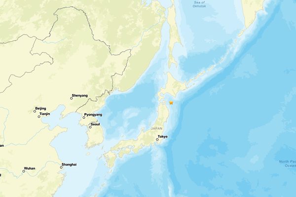 Japonya'da  deprem<