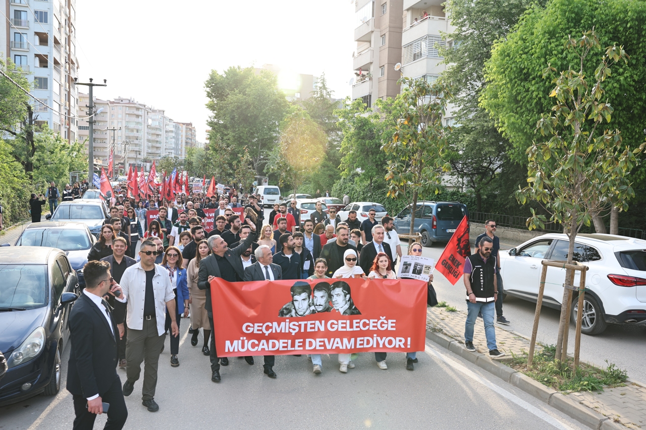 “Üç Fidan” Nilüfer’de anıldı  <