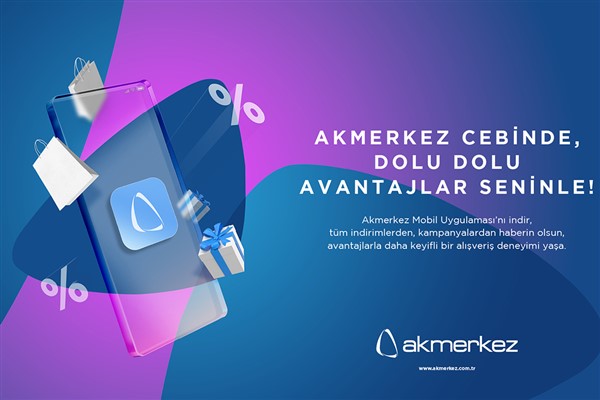 Akmerkez yenilikçi mobil uygulamasını kullanıcılarıyla buluşturdu