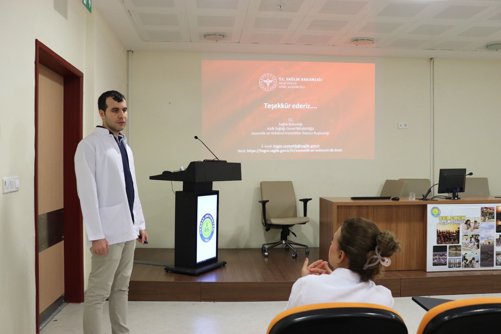 Harran Üniversitesi hastanesinde sağlık çalışanlarına KKKA farkındalığı eğitimi