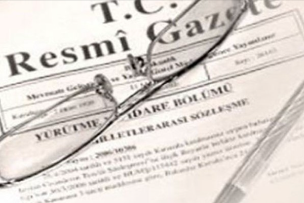 Resmi Gazete başlıkları