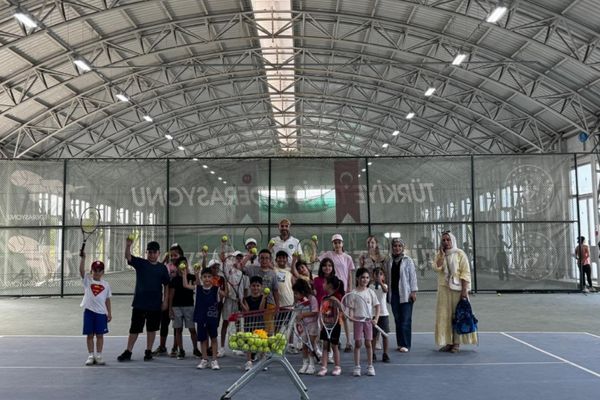 Batman’da ücretsiz tenis kursları yoğun ilgi görüyor<