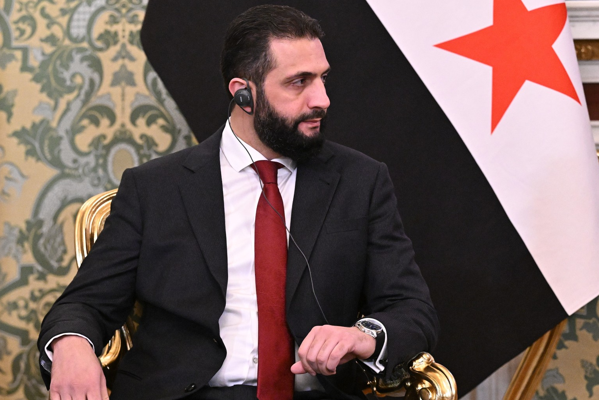 Ahmed el-Şara, Fransa’dan gelen heyeti kabul etti<