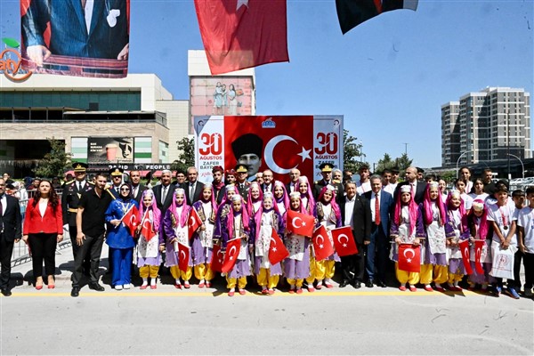 Malatya'da 30 Ağustos Zafer Bayramı coşkuyla kutlandı