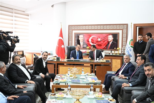 Bakan Mzhaseki’den Başkan Gürkan’a ziyaret<