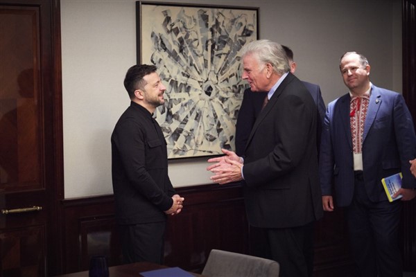Ukrayna Devlet Başkanı Zelenski, Franklin Graham ile görüştü<