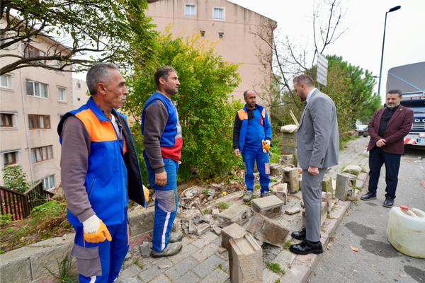 Üsküdar Belediyesi’nin saha seferberliği sürüyor