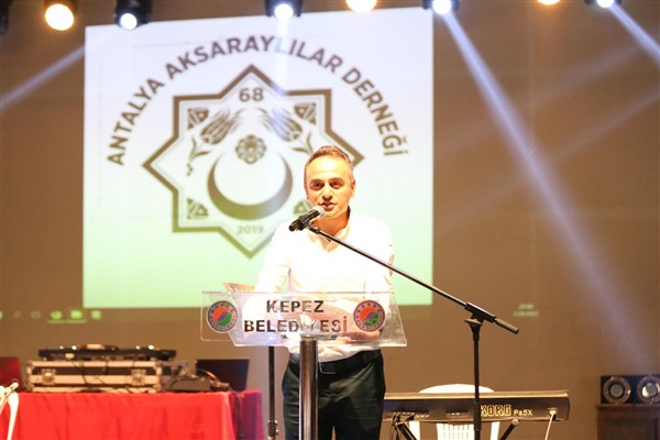 Kepez’in Uluslararası Kültür Festivali’nde Aksaraylılar Gecesi düzenlendi<