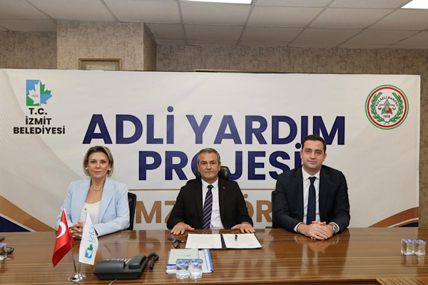 İzmit’te ücretsiz hukuki desteğe yönelik protokol yenilendi