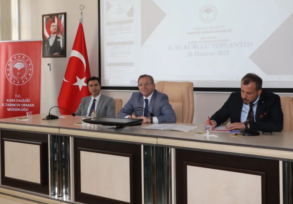 Kars'ta İl Su Kurulu Toplantısı gerçekleştirildi
