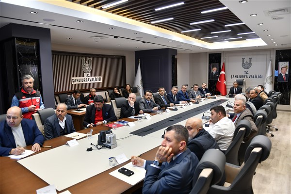 Şanlıurfa'da pamuk üretimine ilişkin toplantı yapıldı