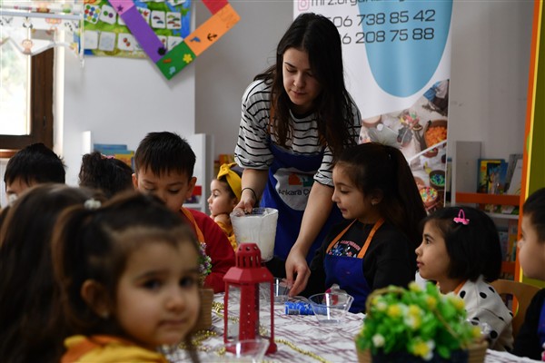 Mamak'ta çocuklar için atölye etkinlikleri düzenleniyor