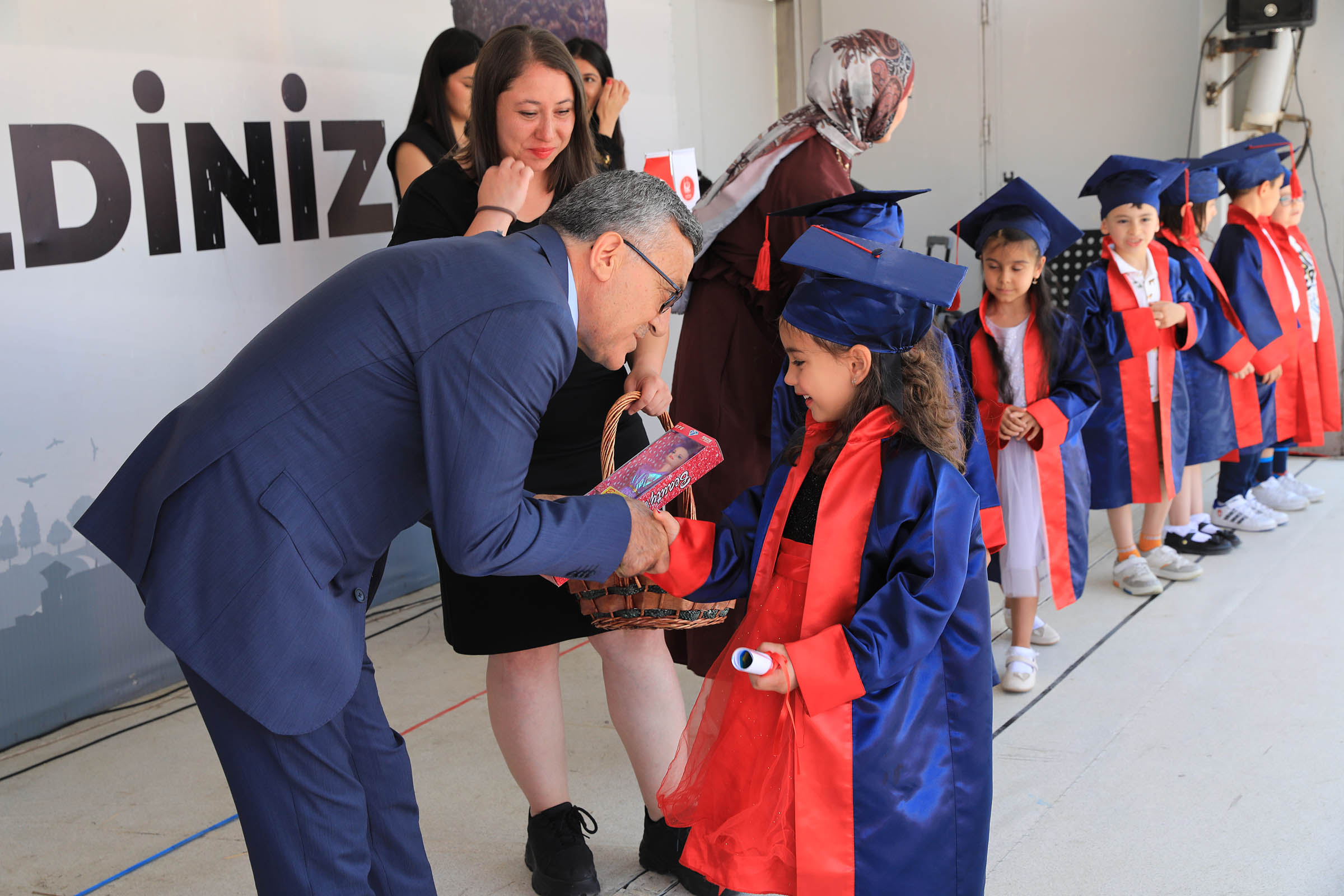 Çocuk Gelişim Merkezleri'nde mezuniyet heyecanı<