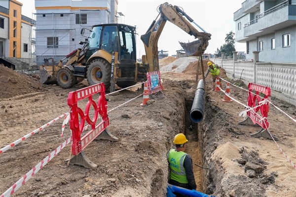 MESKİ, Tarsus'un yeni yerleşim bölgelerine atık su altyapısı kazandırdı