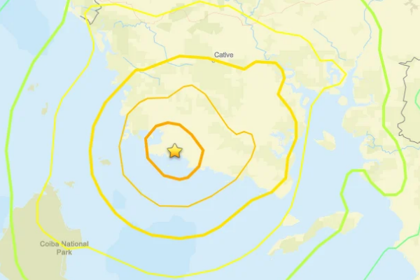 Panama’da deprem <