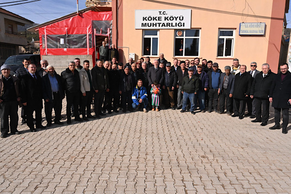 Başkan Başdeğirmen’den Köke Köyü’ne ziyaret<