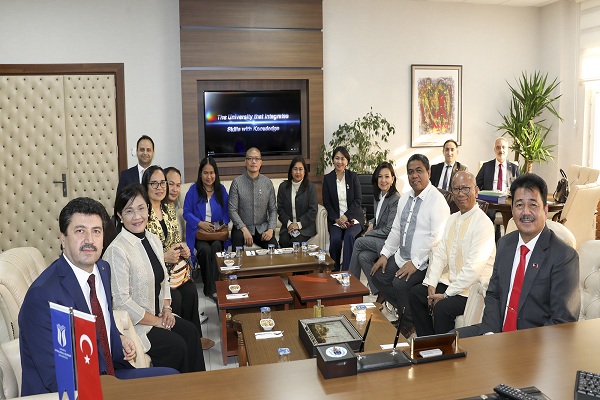 SUBÜ, Filipinler’den 4 üniversite ile iş birliği yaptı