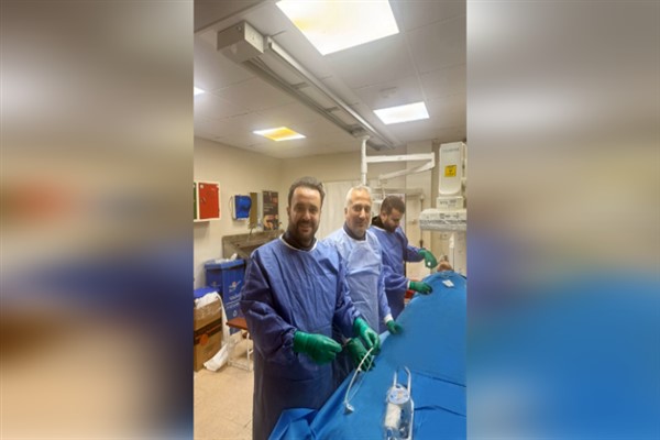 Şanlıurfa'da IVUS yöntemi ile stent uygulaması yapıldı