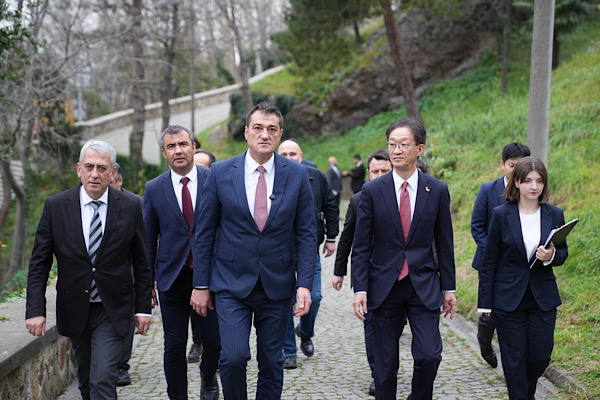Japonya’nın Türkiye Büyükelçisi Masami Giresun’da temaslarda bulundu