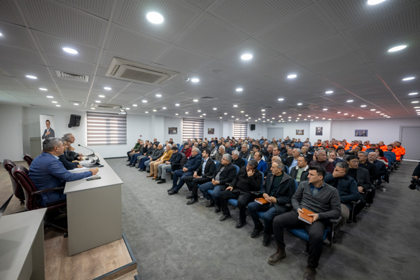 Erdemli'de haşereyle mücadele kapsamında bilgilendirme yapıldı