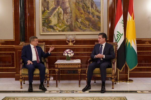 Davutoğlu, Kuzey Irak’ta temaslarını sürdürüyor