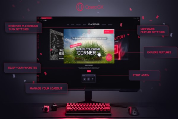 Opera GX, kullanıcılara kendi tarzlarında eğlenme özgürlüğü sunan Playground'u tanıttı