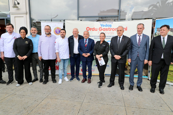 Ordu Gastronomi Festivali öncesi ünlü şeflerden demo sunumu<