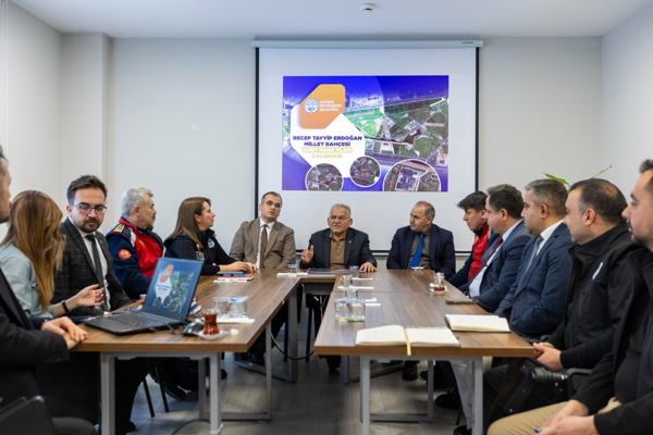 Başkan Büyükkılıç, koordinasyon toplantısına katıldı<