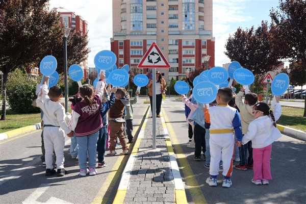 Eryaman Trafik Eğitim Parkı’nda Trafik Eğitimi Ve Oyunu gerçekleştirildi<