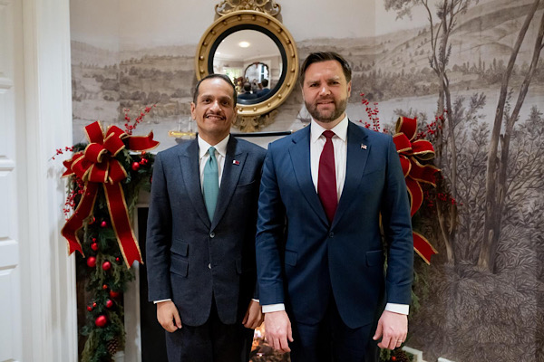 El Hulaifi, ABD Başkan Yardımcısı Vance ile görüştü<